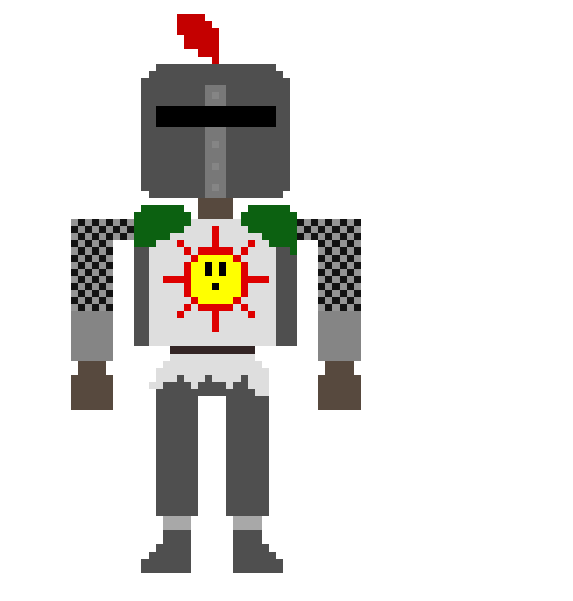 [2fcb16] Solaire: *Dodges* Where did that come from....its below the cliff...