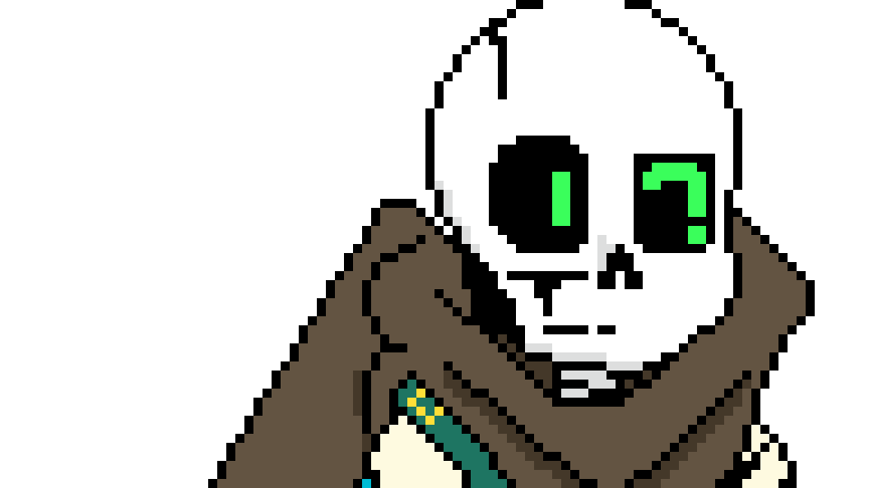 [b9de0d] what the hell. is the small guy doing here? - INK! sans