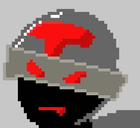 [05b0c1] He's been here since I got here, in fact. Before. He was one of the people who made random sprites and got ignored. He's also been a hater before, he's gone too far now.