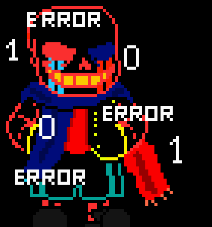 [2fe70b] *glitches* he he is the only one! he is just just like my papyrus!