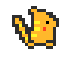 [15485e] Fire Pikachu