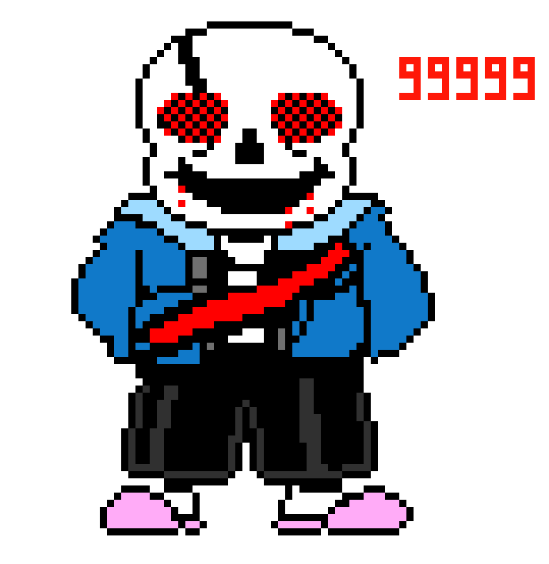 [d2b5d0] Sans Sprite but it's from last breath phase ??