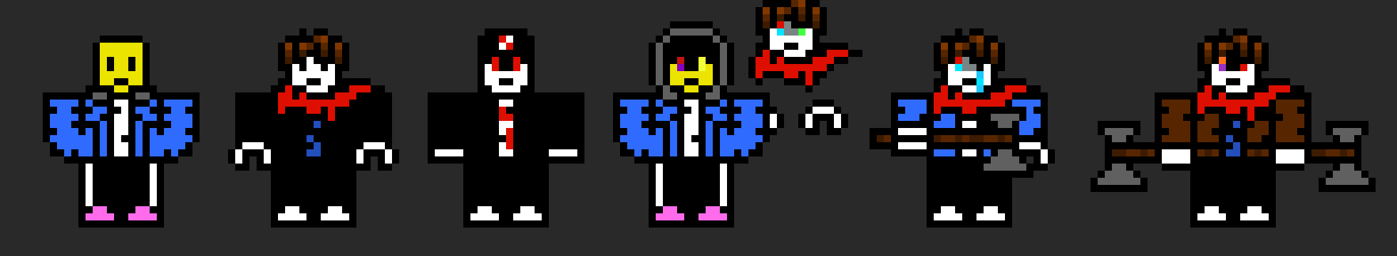 [8ae805] dis is all meh sprites that i've made yet.
