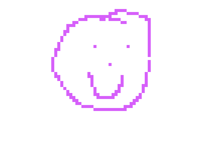 [9664c4] circlw with face