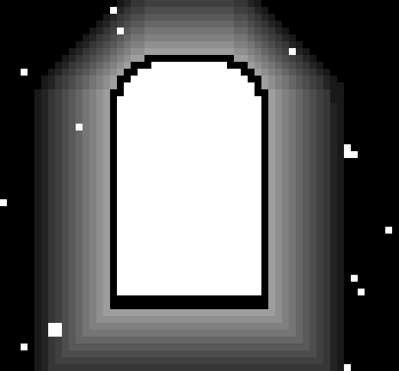 [9664c4] room 1 black door sparkle 18