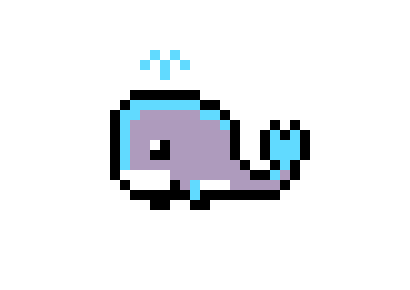 [e3be5b] Pixel Whale