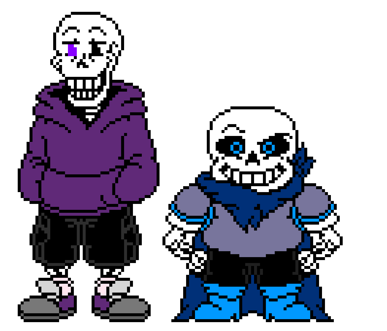 [f4a0b2] Underswap Sans and Papyrus