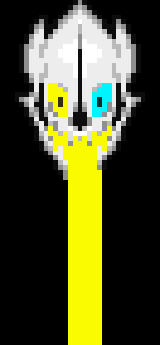 [669d60] Underswap papyrus' gaster blaster 