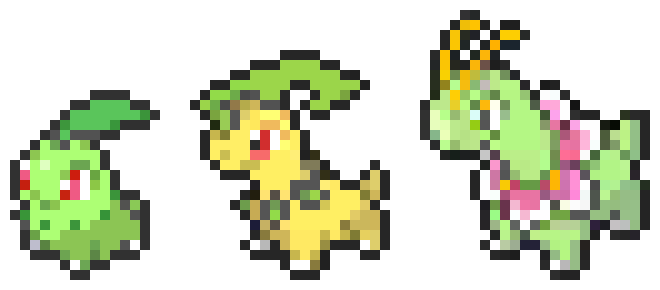 [bcde3c] Evo Line 67 - Chikorita