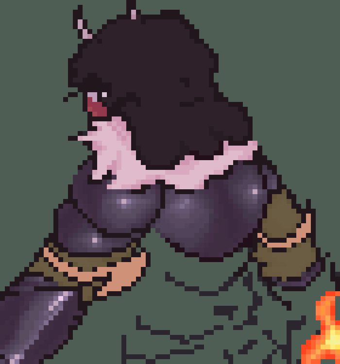 [2a8125] Im ngl I couldnt think of a color that'd fir either so I just put your jacket under the armor but a bit more yellow, probably should change it th