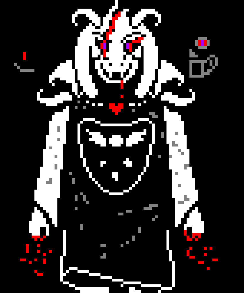 [94dc8c] (DustTale: ASRIEL) Asriel sprite