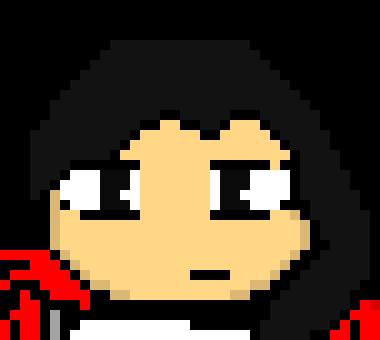 [506291] *she was near where terrie was. and when it started raining, she put her hood on.* (imma just make her with a her hood on real quick :P)