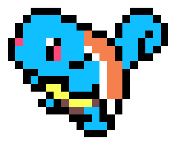 [9664c4] pixel squirtle