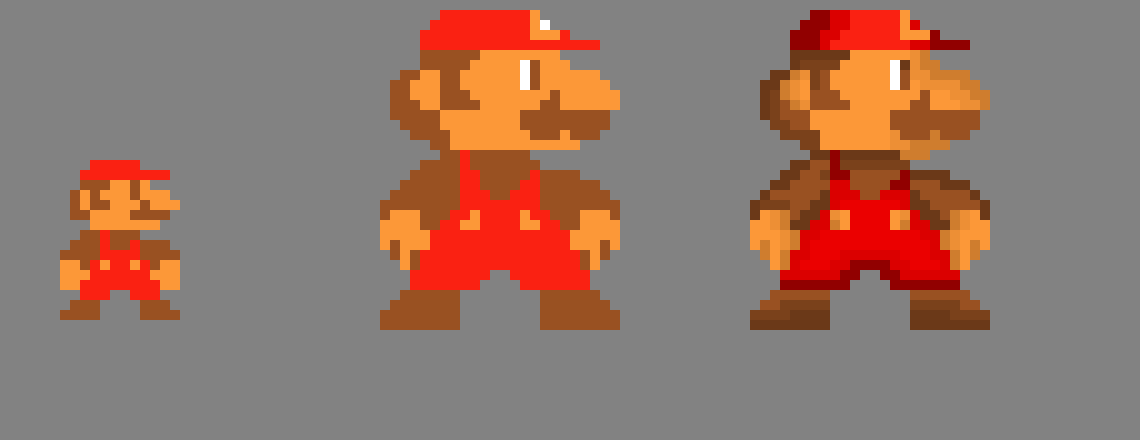 [c06d33] Luigi pixel art