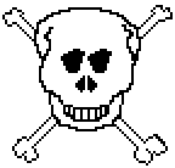 [9664c4] Skull & Cross Bones
