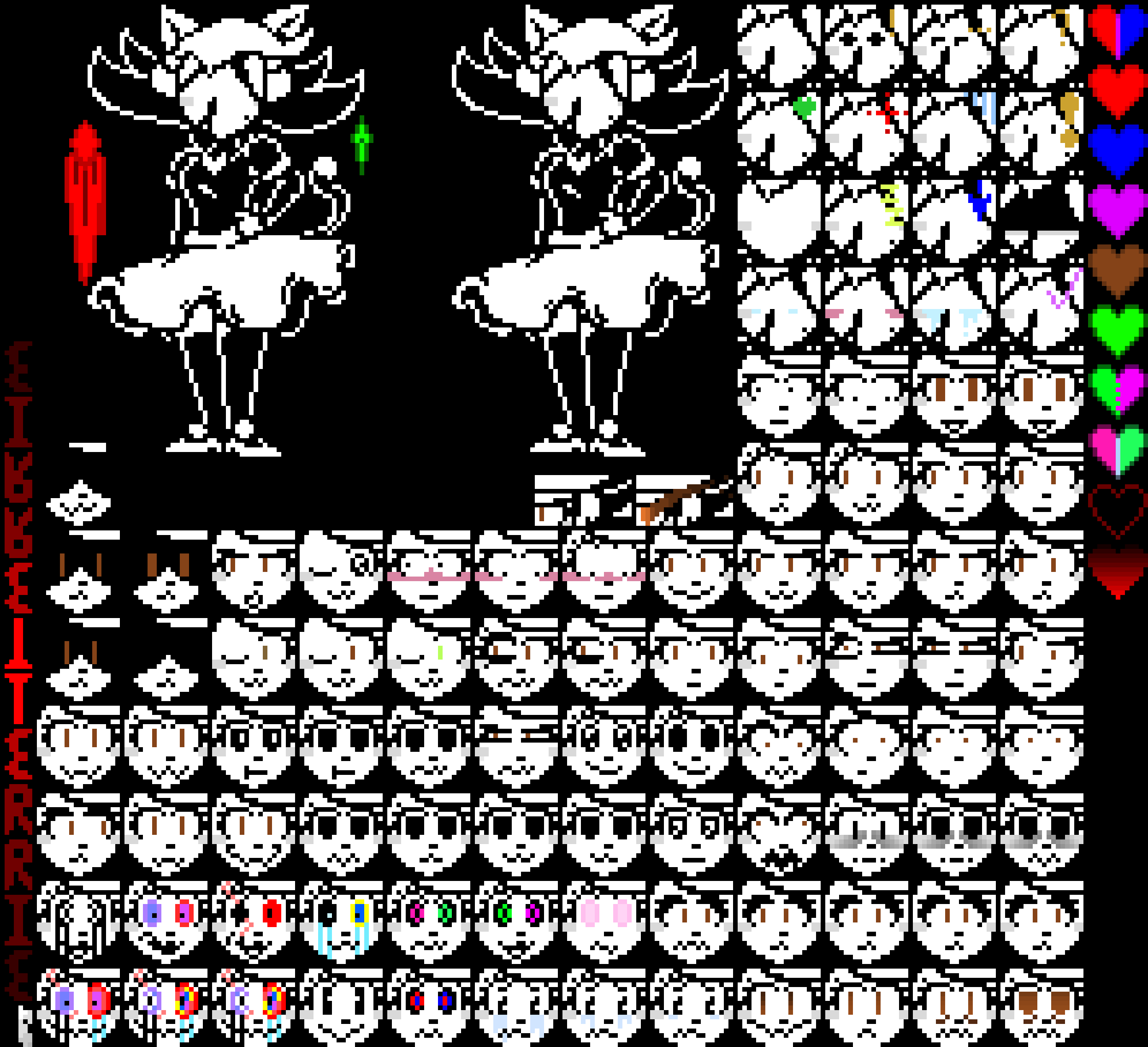 [95be89] "[[Does someone dare take up the challenge, to turn all of these faces into actually usable versions of the mask?... Aka the other type of emotions?...]]
