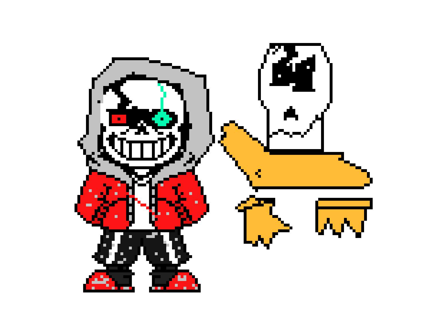 [19295f] hard dust sans