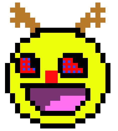 [9664c4] Epic face reindeer