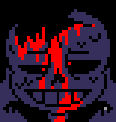 [7ce906] *(You could only describe one thing. Pain.) -HorrorTale Sans