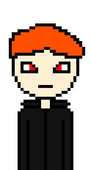 [a41074] *he starts running around so fast that any normal human would be goo if he hit them*