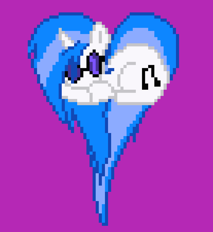[9664c4] Vinyl Scratch (Heart Pony)