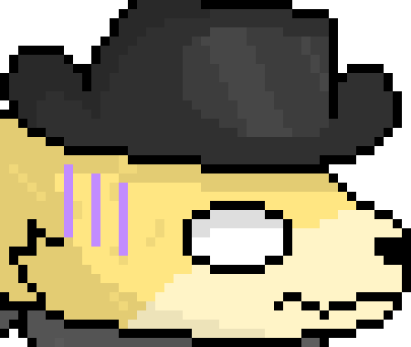 [df648d] [Suddenly being thrown by Sy breaks their consintration, and they slam right into Ludd. gathering themself quickly, they point their gun at their face while putting their paw on their rifle that got knocked to the ground]