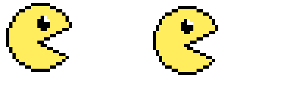 [63afd8] Pacman pixel art 