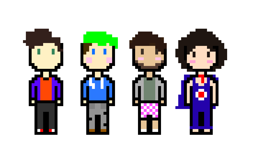 [9664c4] 8Bit Mark, Jack, PJ and Danny Sexbang