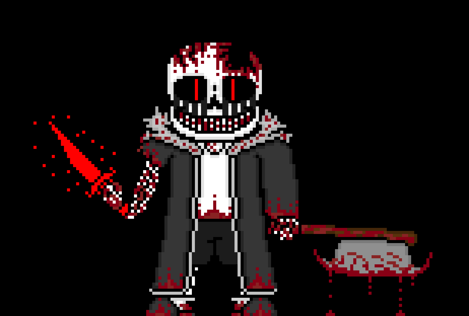 [e8cb42] Terrifying CHAOS: oh dont worry you two i got another torture puppet, his name is Madness apparently