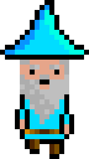 [bb0007] Pixel Wizard Diamond Jumping AniF2