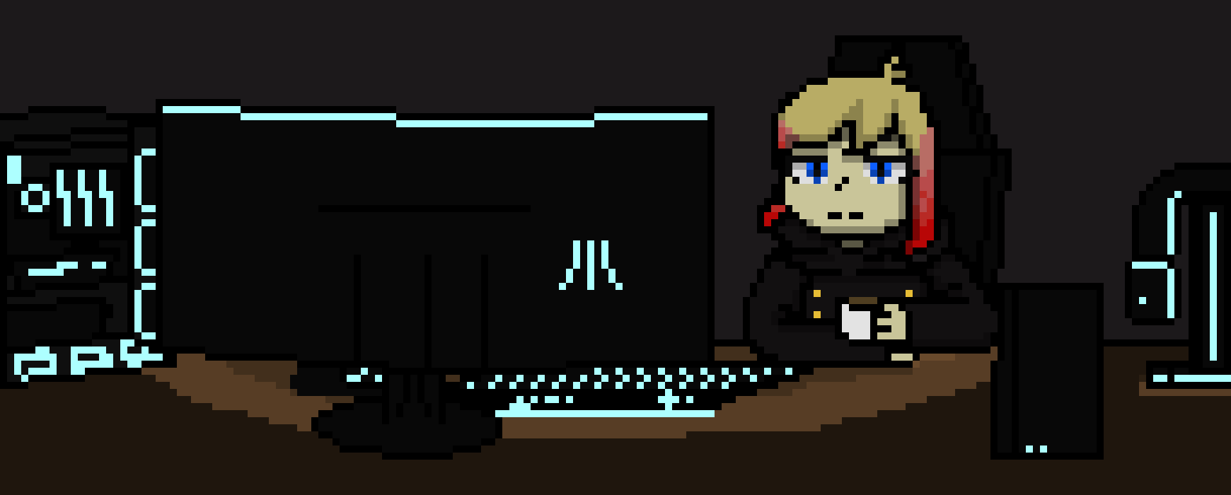 [8a598a] Hello, everyone. And hello, Aqua! Haven't seen everyone in a while. -Atari