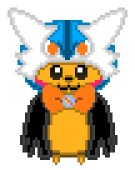 [9664c4] Shiny pika in shiny costume