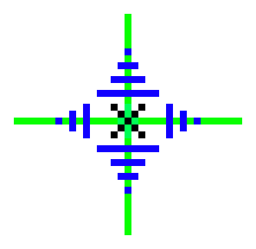 [44fedb] Krunker Crosshair