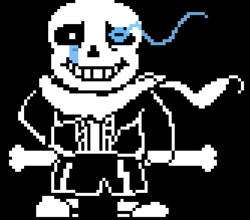 [799935] Nonbelief sans phase 1 sprite