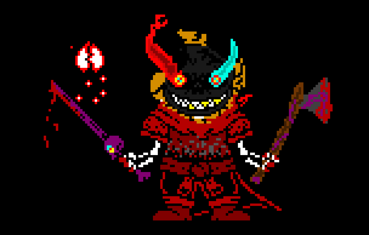 [c66b1a] HardDustDustTrustHorrorHorrorFell sans v3ツ