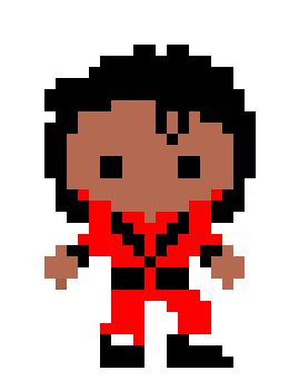 [13d648] Michael Thriller pixel art