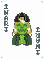 [faf7f1] 058 Green Inari