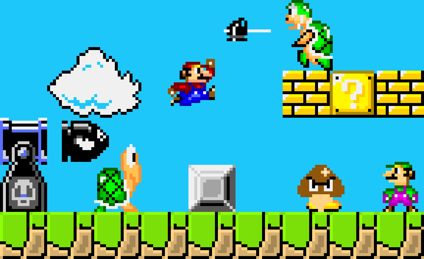 [9664c4] Super Mario Bros. World