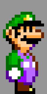 [cb38c5] *Stares At Luigi* -Mini-Head Luigi