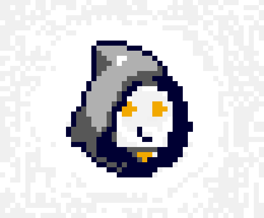 [dfb43a] Reaper Overwatch Pixel Face 