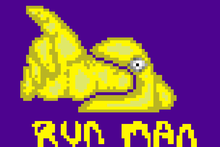 [c8bb2d] run man is made by goopi but i use it