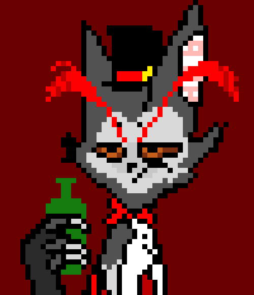 [ae61c8] Make his eyebrows look like a U, but less of a drop, and more slanted. Add some wrinkles if you want, but I'm not that much of an artist.