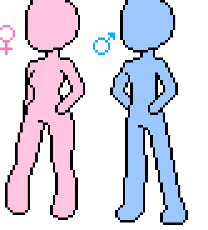 [c2eebe] Chibi base (Including male base)