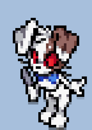 [1375db] *grabs other springtrap and holds a knife to his throat* heh, dont move~ -VANNY (MOAU)