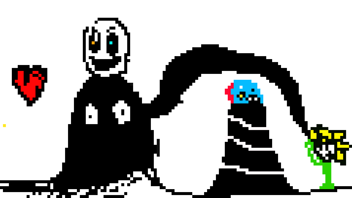 [9664c4] Flowey help them