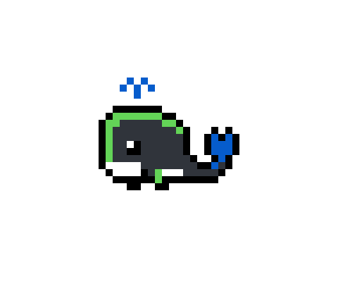 [e3be5b] Pixel Whale