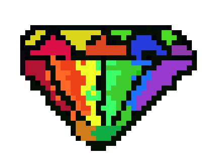 [9664c4] rainbow diamond