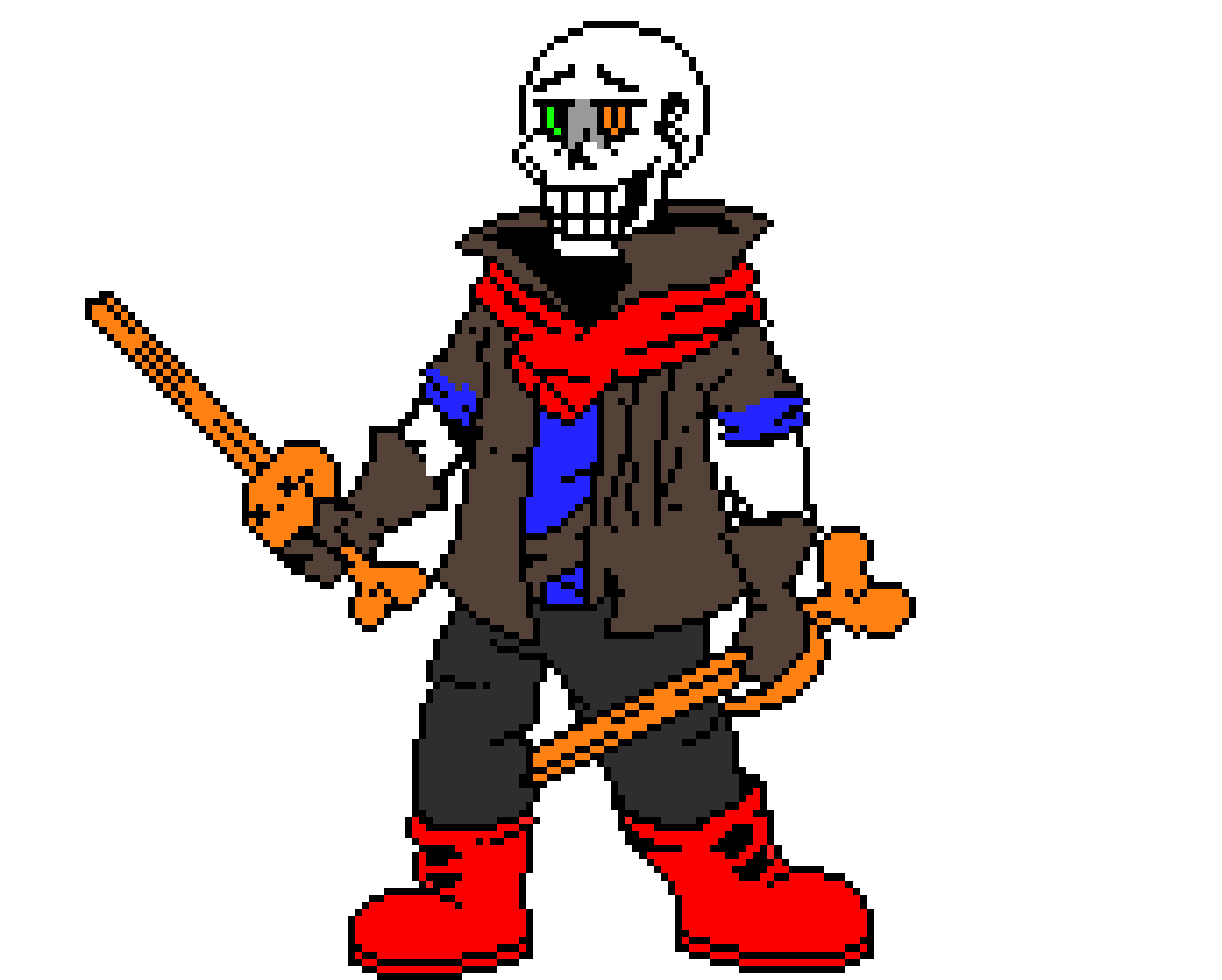 [6d923a] DustBelief Papyrus. -Hammy
