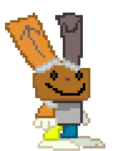 [c15a39] Max: *puts on tough guy accent* Time to meet your maker *pulls out gun slowly to build tension of course* heheh bye bye pain in my tail.