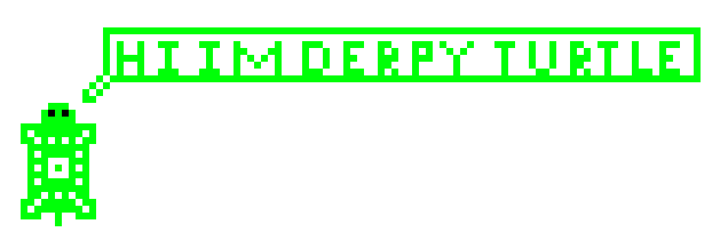 [2b80ec] derpy turtle